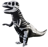 Adult Skeleton Inflatable Dinosaur Costume T-Rex Blow up Costume - INSWEAR